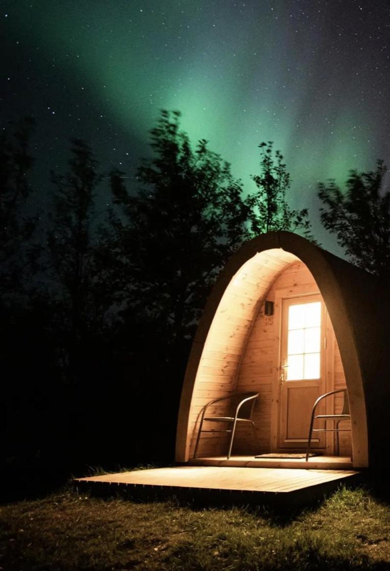 Fossatun Camping Pods & Cottages - Sleeping Bag Accommodation Exterior foto